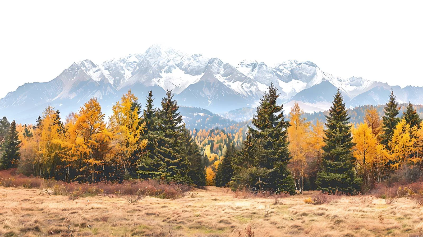 Vibrant Autumn Scenery in Tatry Mountains – free tatry image from Dotvec