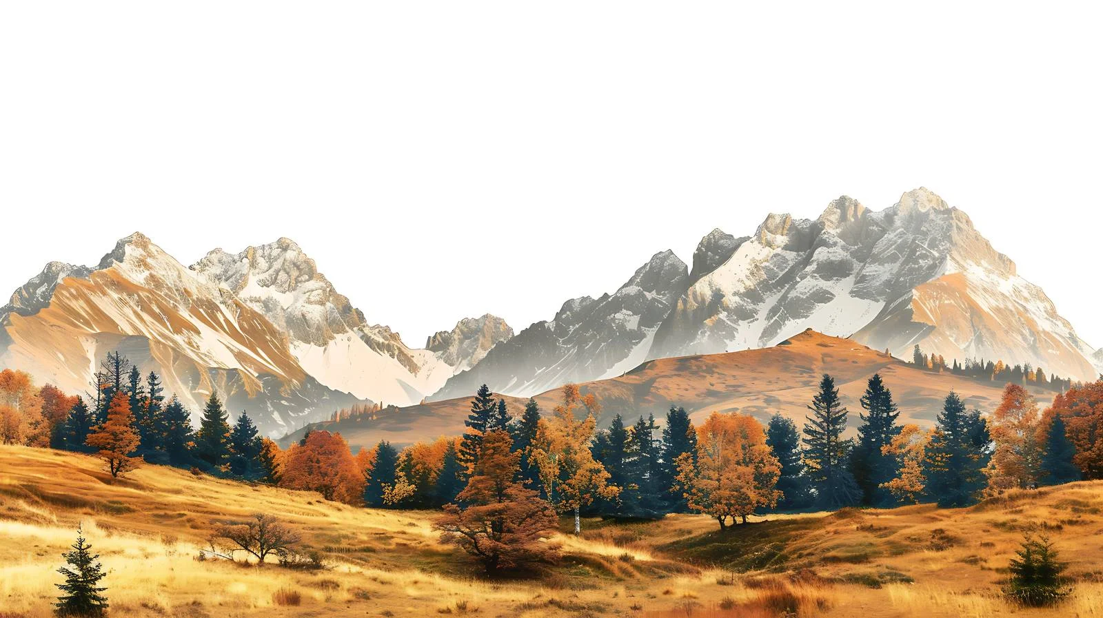 Scenic Tatry Mountains Autumn Panorama View — free download from Dotvec