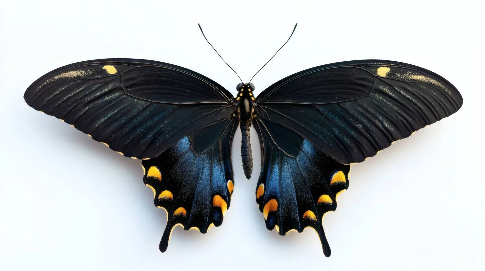 Exquisite Papilio Maacki Butterfly Isolated on White — free download from Dotvec