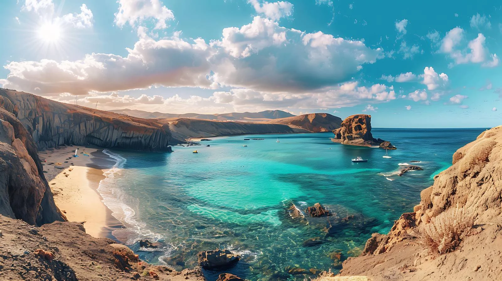 Serene Day at Playa Papagayo Beach — free download from Dotvec