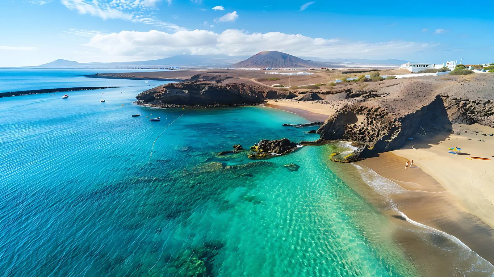 Scenic Day at Playa Papagayo Beach — free download from Dotvec