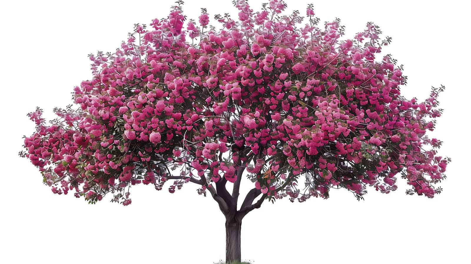 Blooming crabapple tree in Minnesota landscape — free download from Dotvec