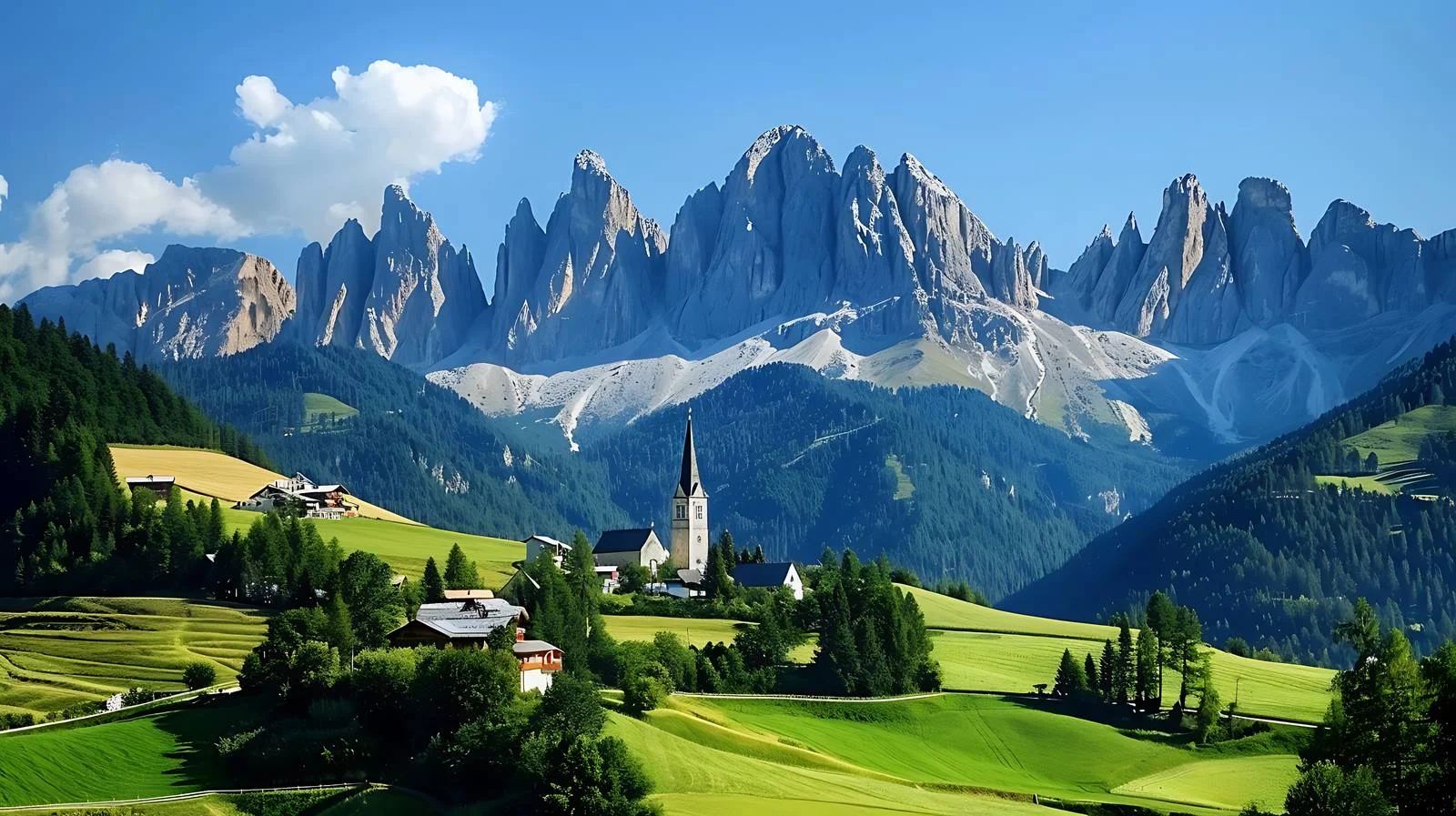 Stunning Italian Dolomites at Santa Mad — free download from Dotvec