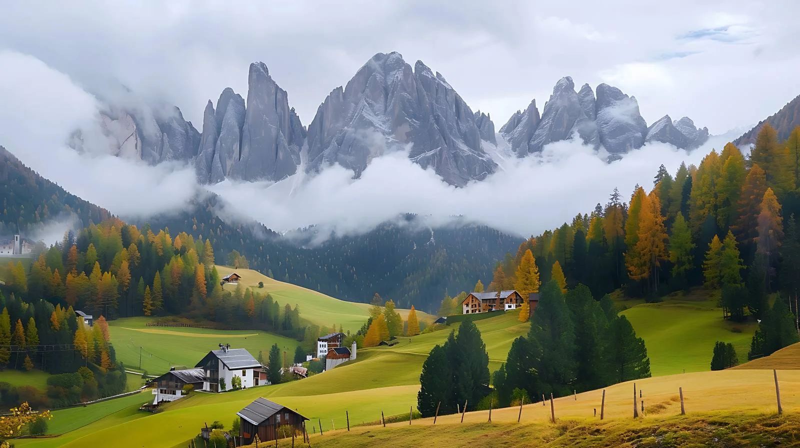 Majestic Dolomites in Santa Mad — free download from Dotvec