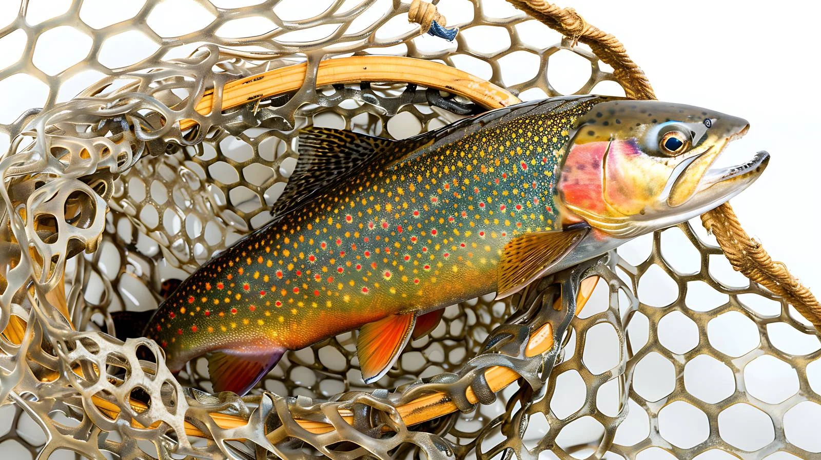 Vibrant Male Brook Trout Spawning Outfit — free download from Dotvec