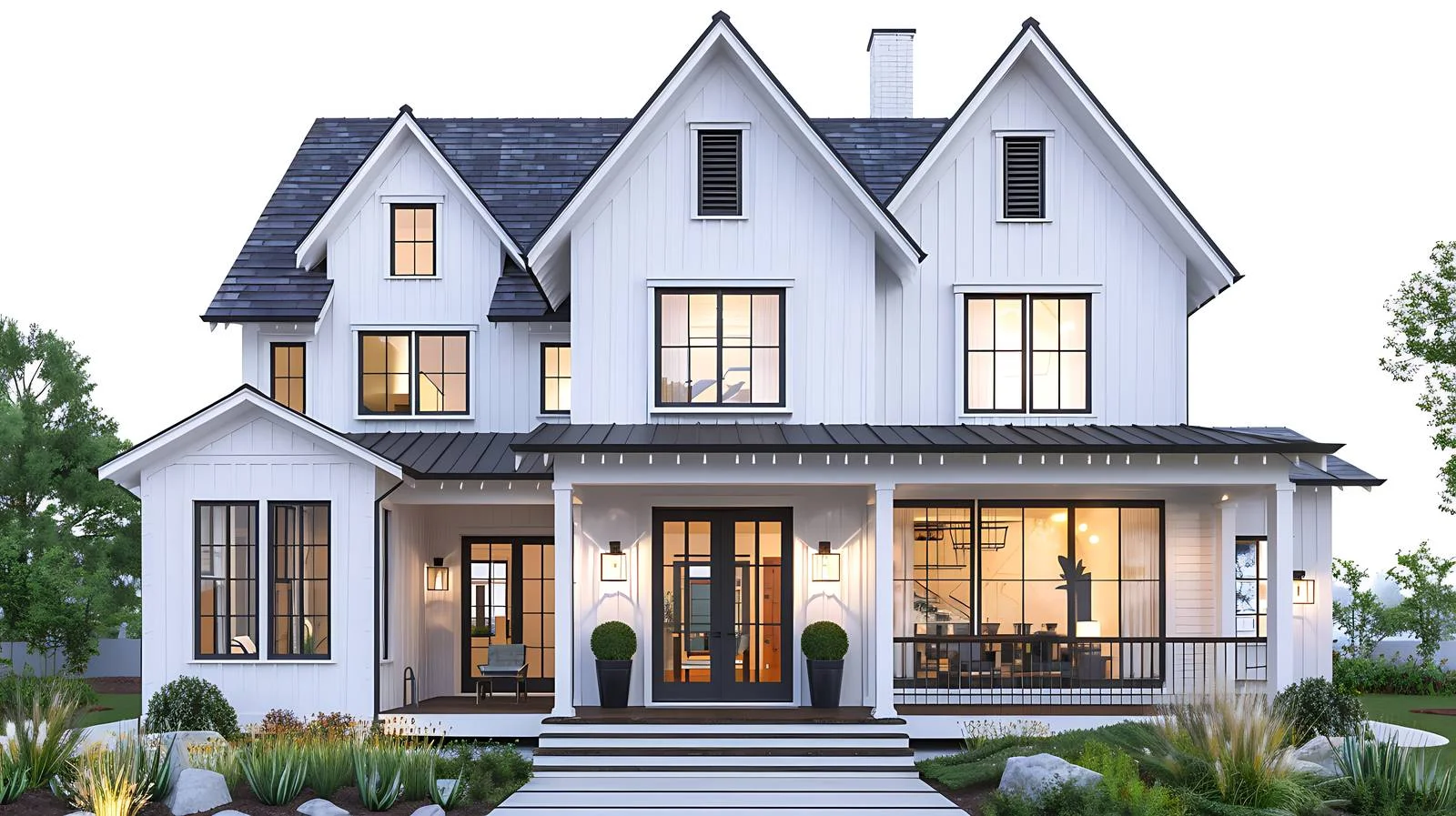 Elegant Modern Farmhouse Style Luxurious Home — free download from Dotvec