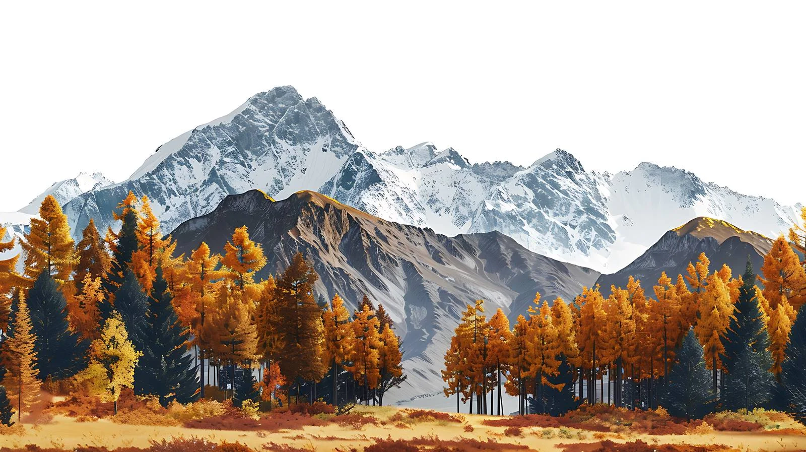 Autumn Serenity in Mountain Isolation — free download from Dotvec