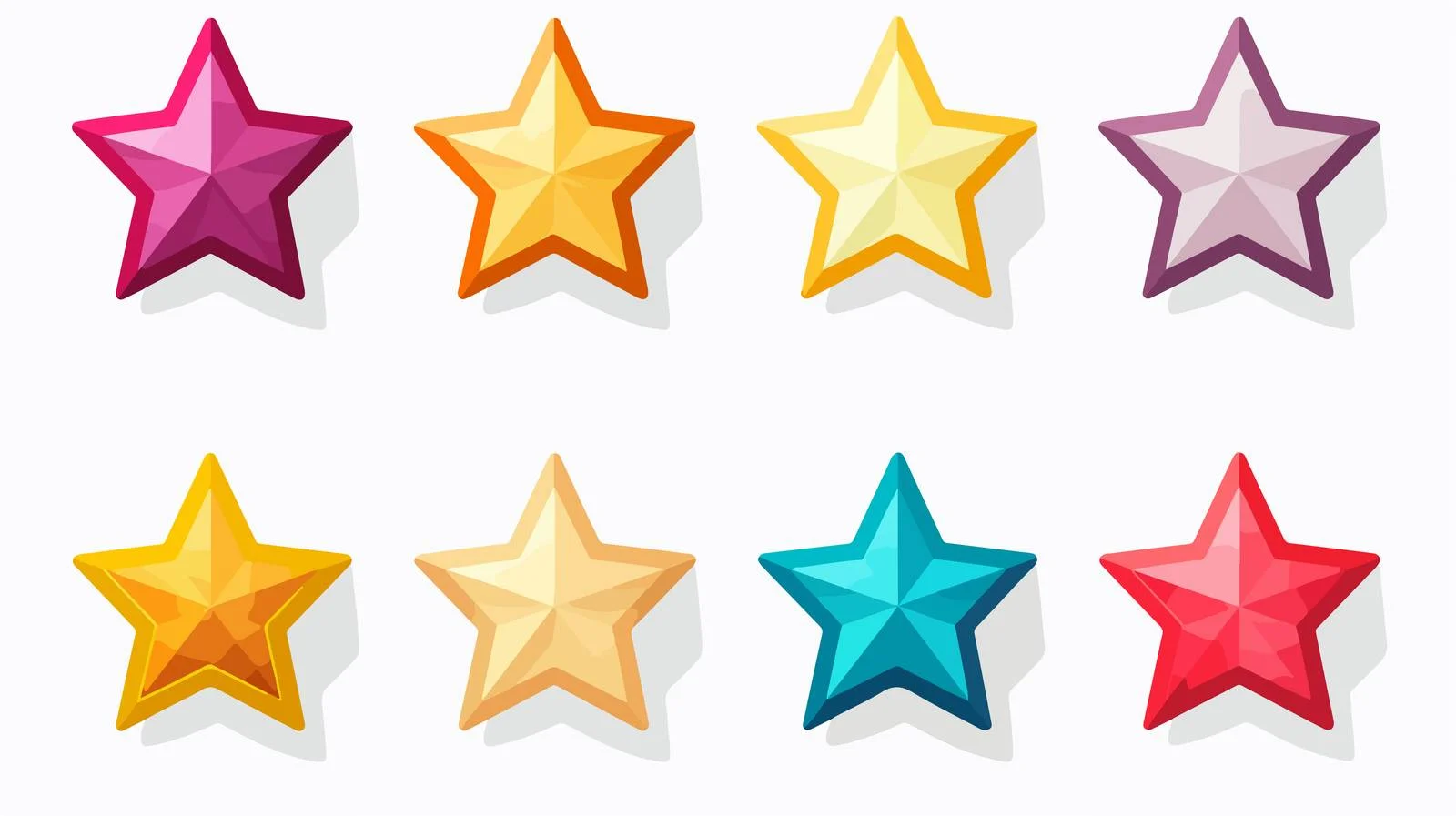 Star Icon Shapes for Rewarding — free download from Dotvec