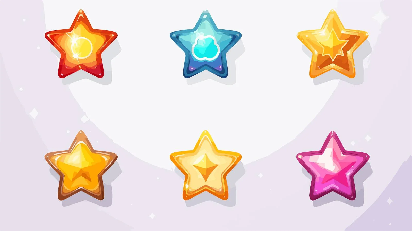 Star Icon Shapes for Rewarding — free download from Dotvec