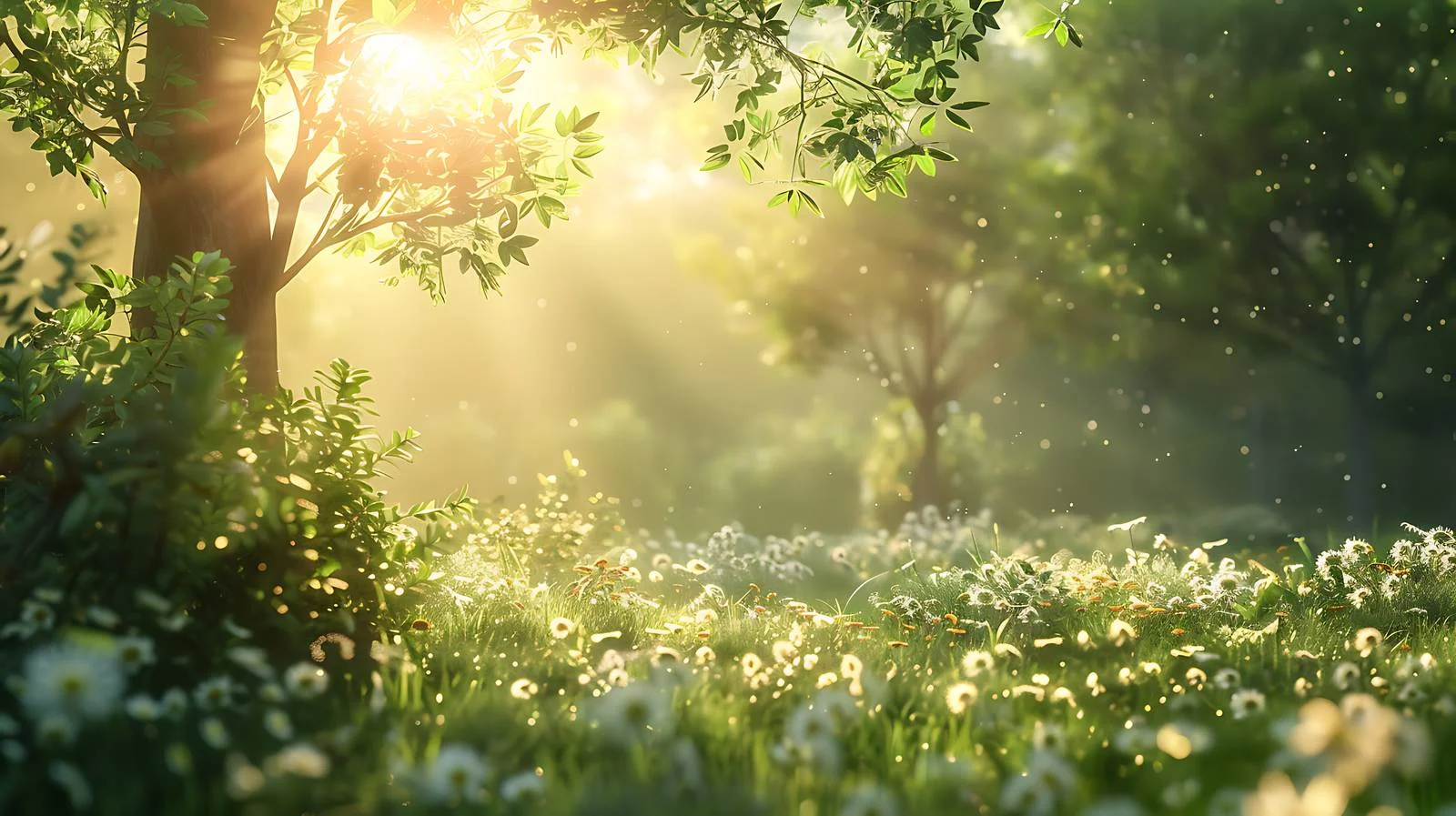 Enchanting Morning in Enchanted Forest Solitude — free download from Dotvec