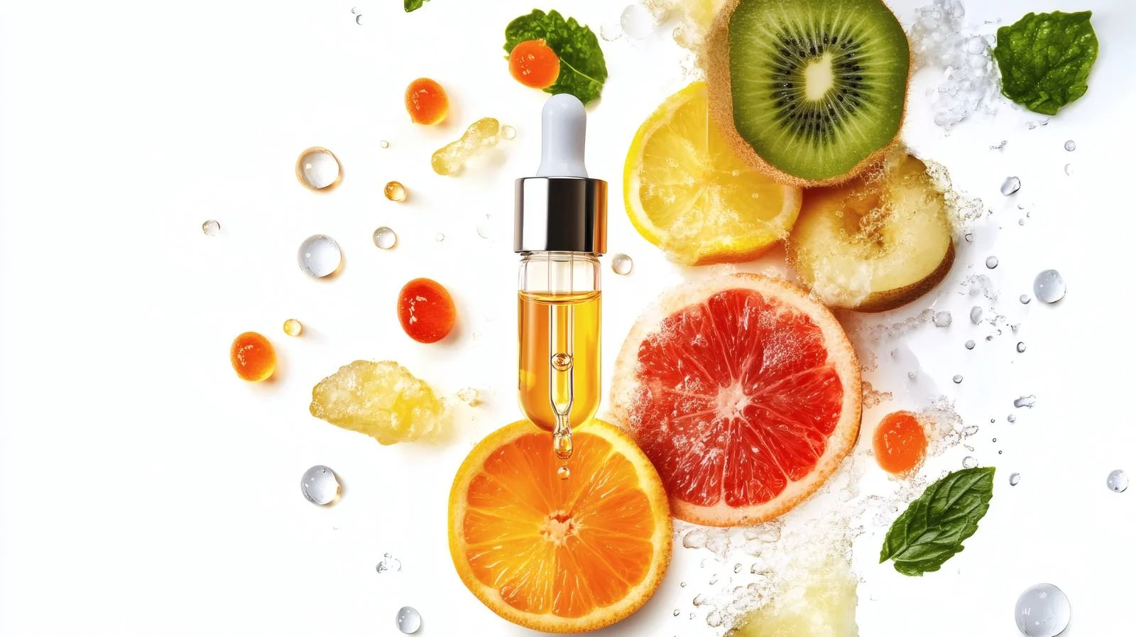 Vitamin C Serum Dropper with Fruit Acids — free download from Dotvec