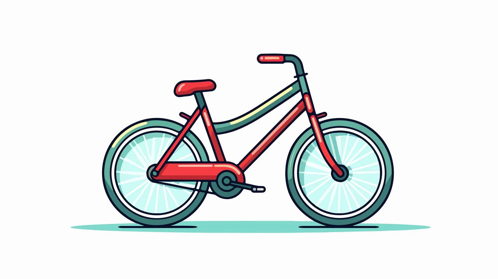 Bicycle Icon for Exercise — free download from Dotvec