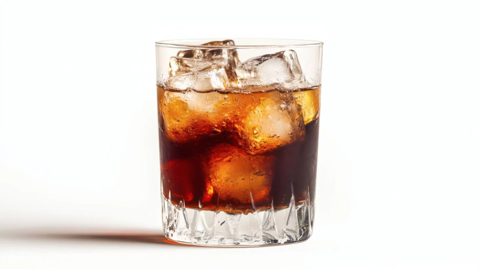 Classic Black Russian Cocktail on White — free download from Dotvec