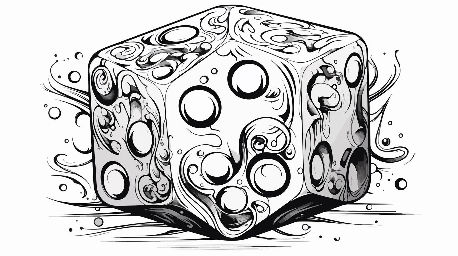 Black & White Tattoo Linework Style — free download from Dotvec