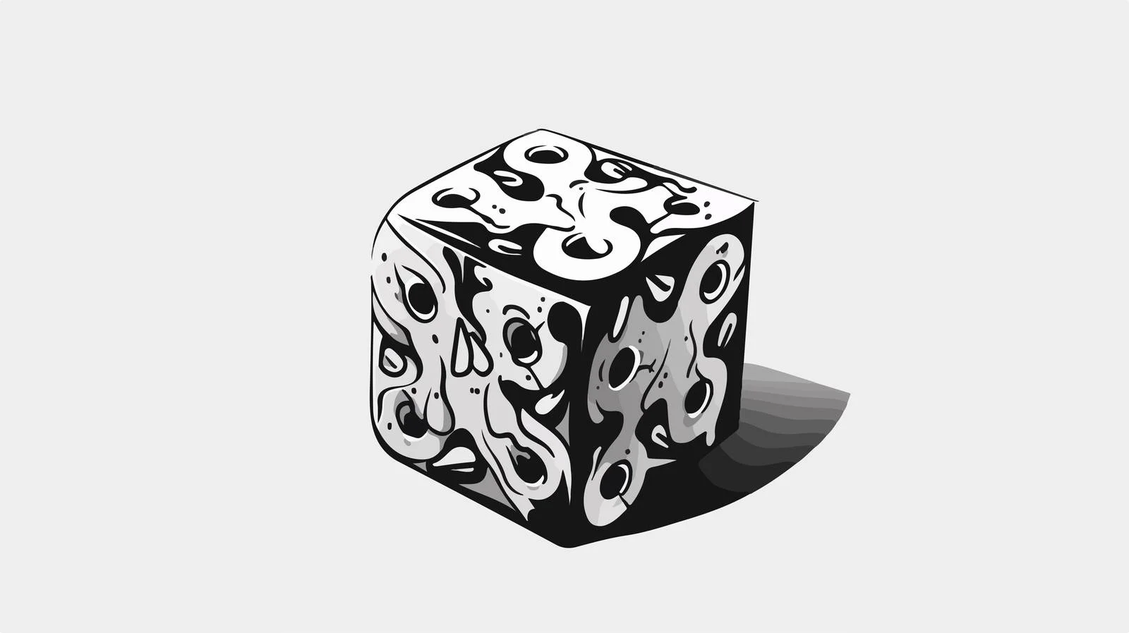 Black & White Tattoo Linework Art — free download from Dotvec