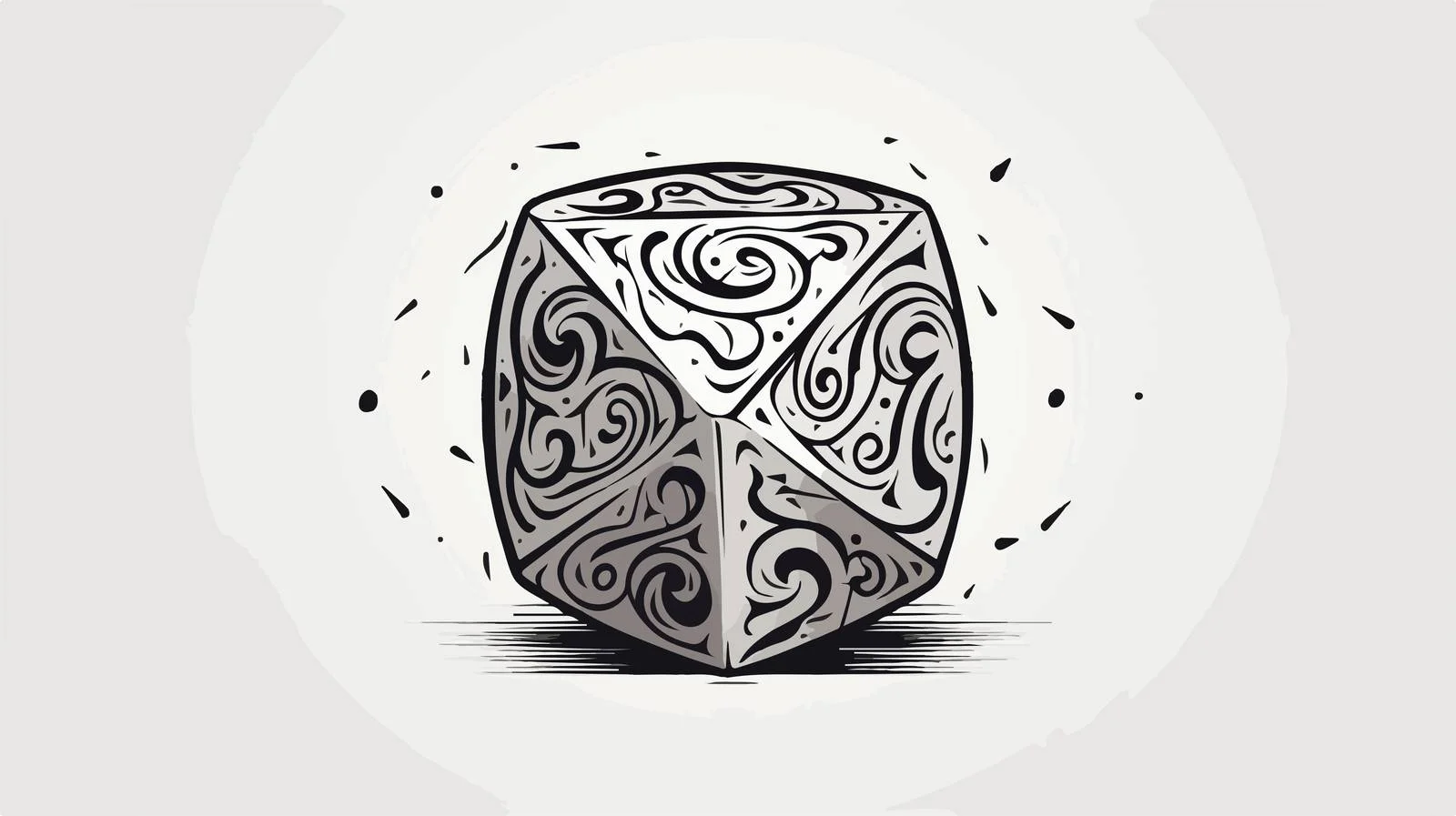 Black & White Tattoo Linework Style — free download from Dotvec