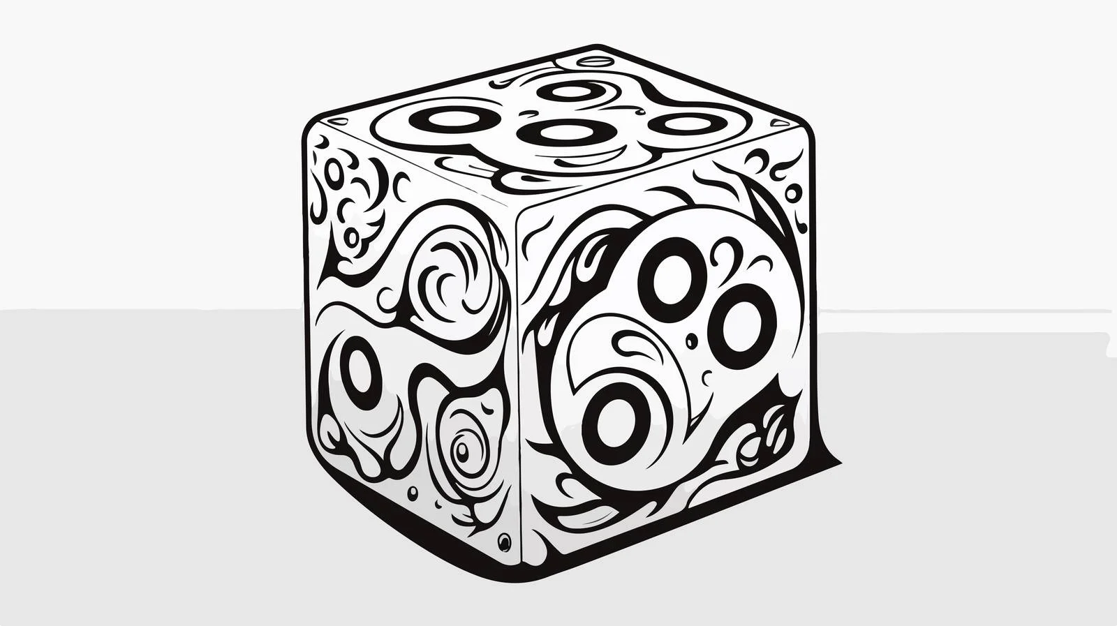 Black & White Tattoo Linework Style — free download from Dotvec