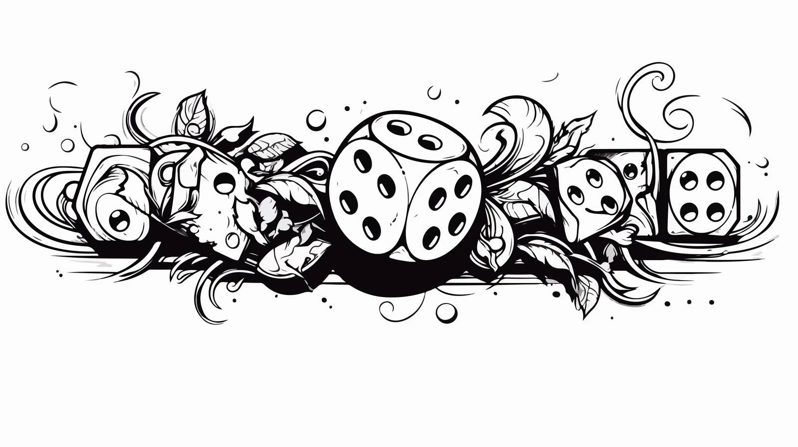 Black & White Tattoo Linework Style — free download from Dotvec