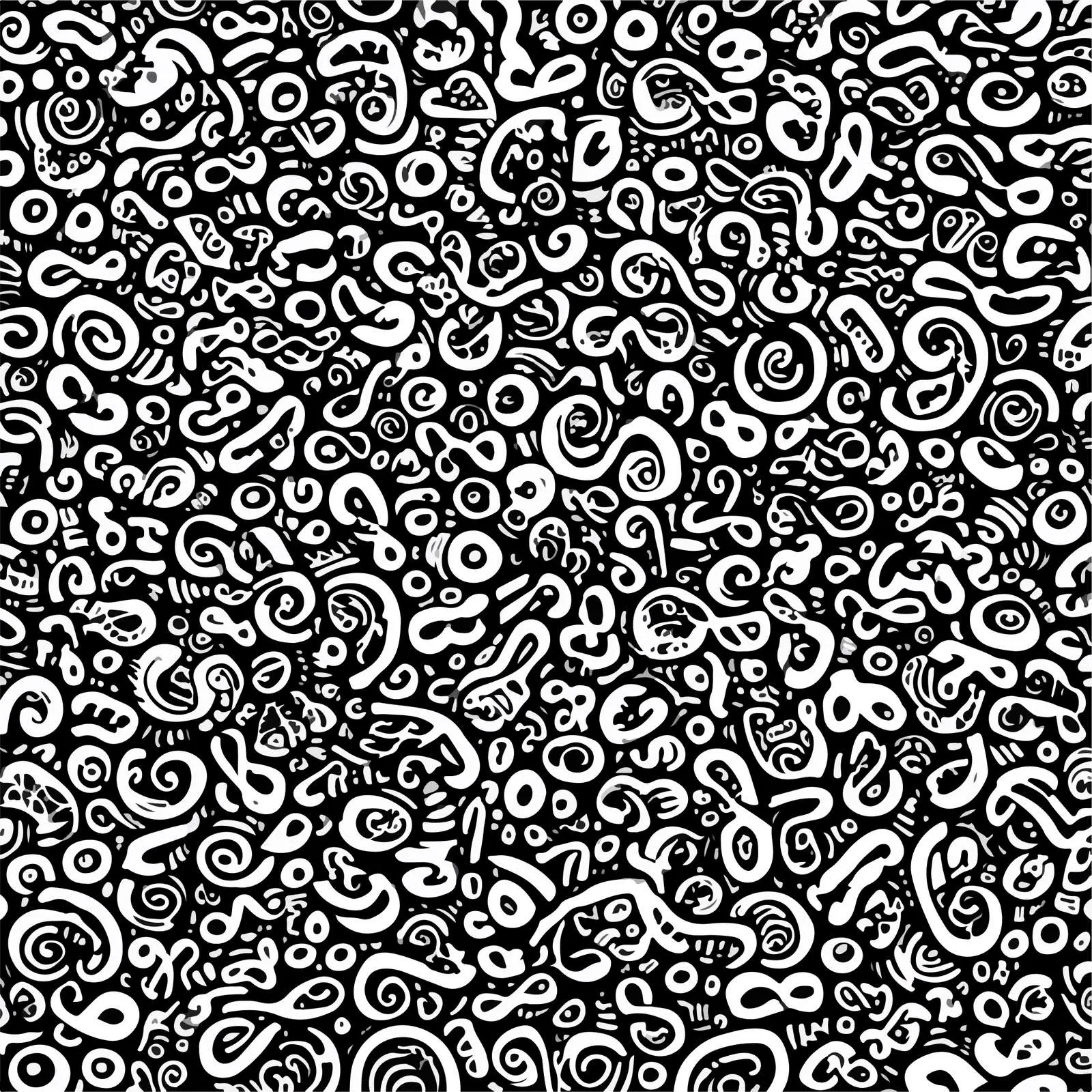 Infinity Symbols Line Art Seamless Pattern — free download from Dotvec