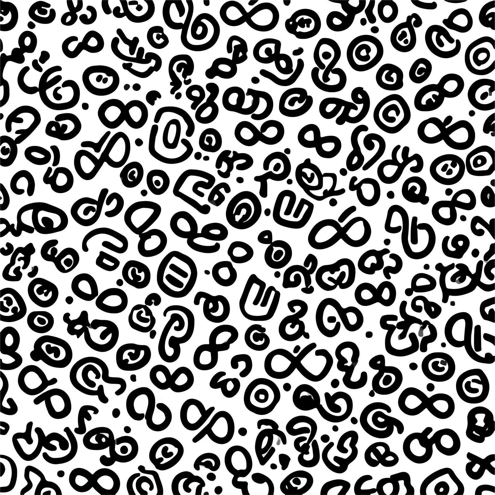 Infinity Symbols Seamless Doodle Art — free download from Dotvec