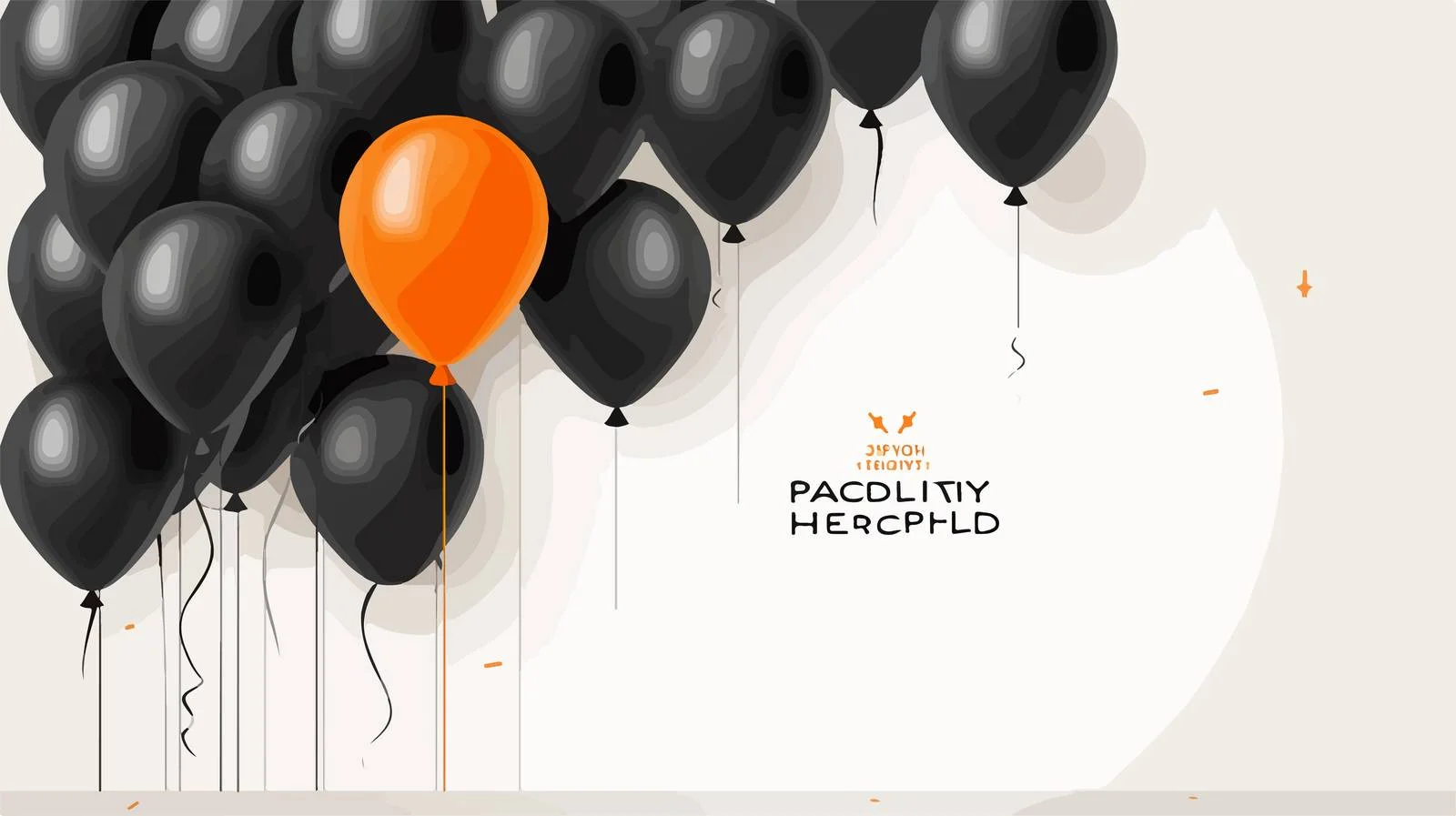 Sleek Balloon Design Overlay — free download from Dotvec