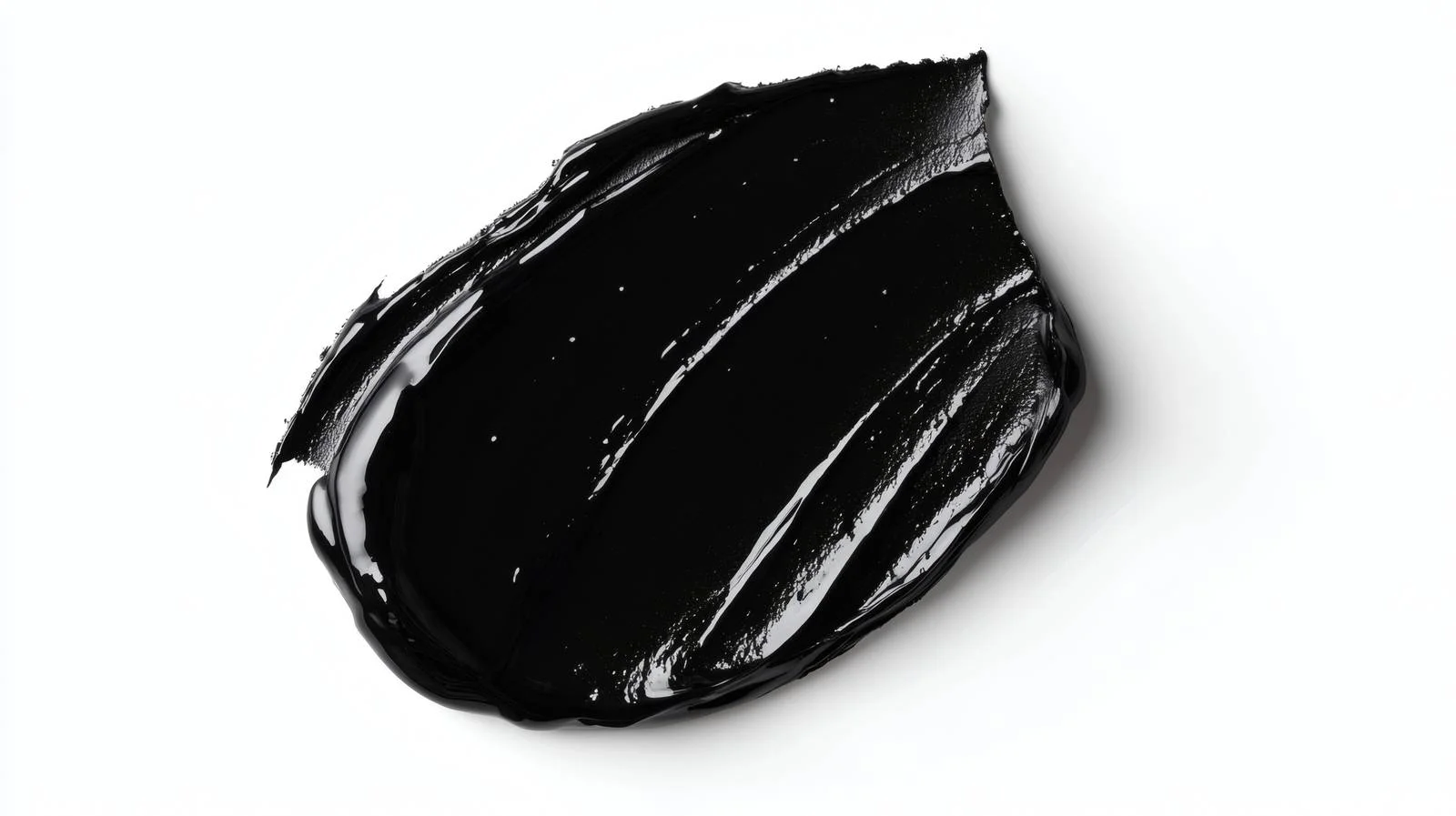 Black Gel Cosmetic Sample on White — free download from Dotvec