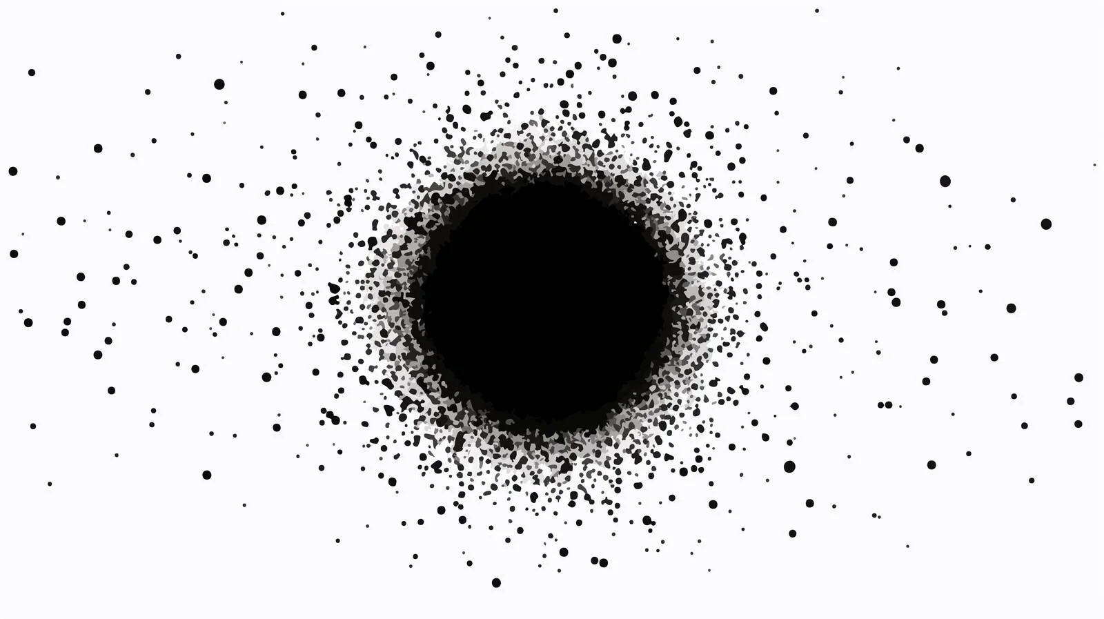 Black Grunge Circle Effect Texture Noise — free download from Dotvec