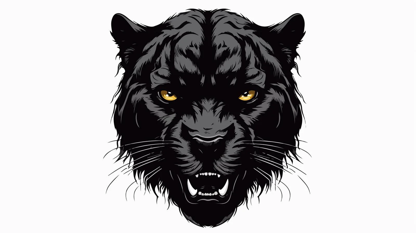 Hand-Drawn Black Panther Sketch — free download from Dotvec