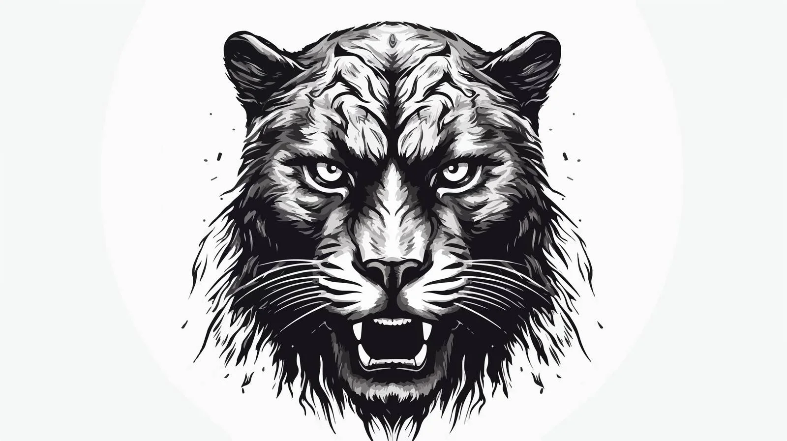 Black Panther Sketch Illustration — free download from Dotvec