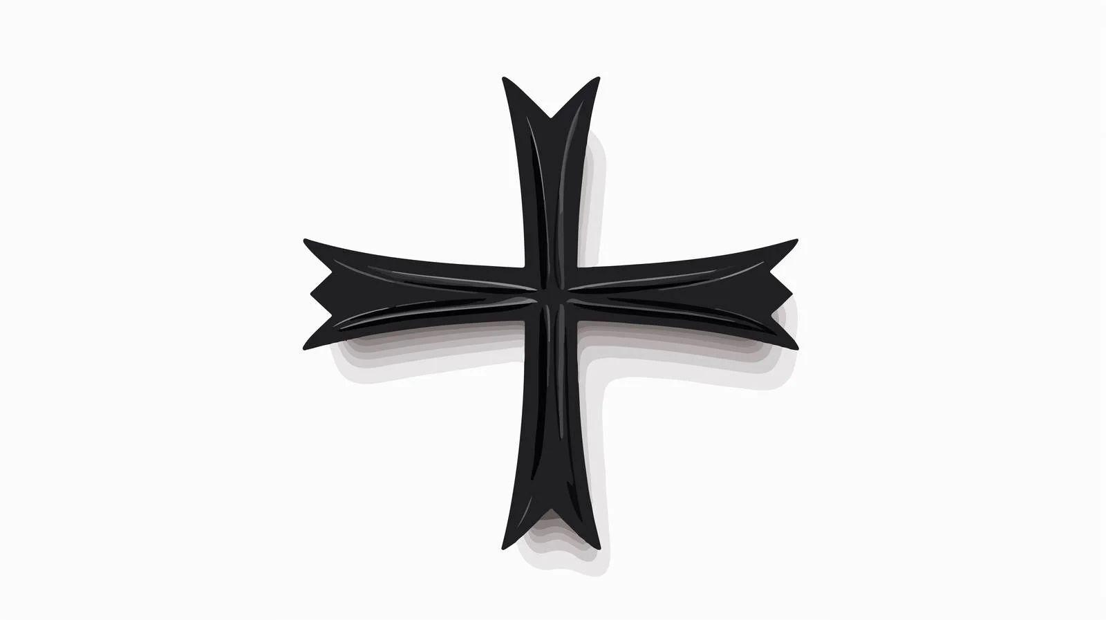 Halloween Cross Shadow Icon — free download from Dotvec