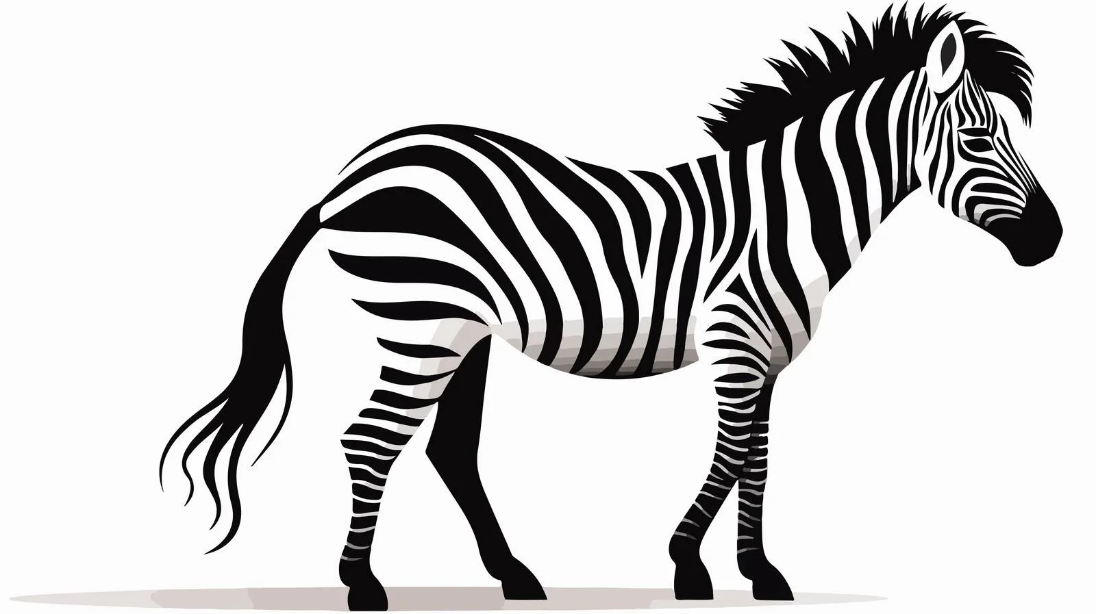 Zebra Stripes Decorative Pattern — free download from Dotvec