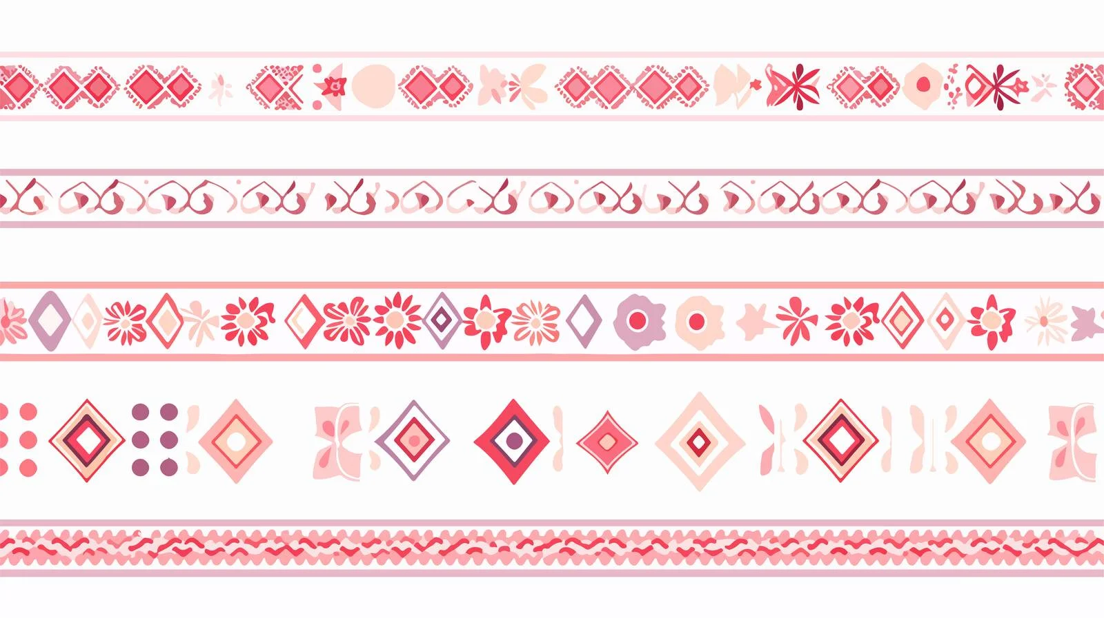 Festive Washi Tape Decoration Template — free download from Dotvec