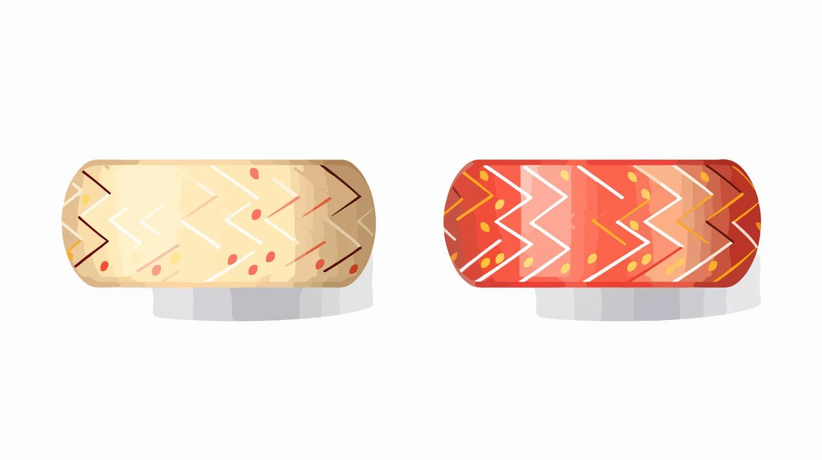 Festive Washi Tape Template — free download from Dotvec