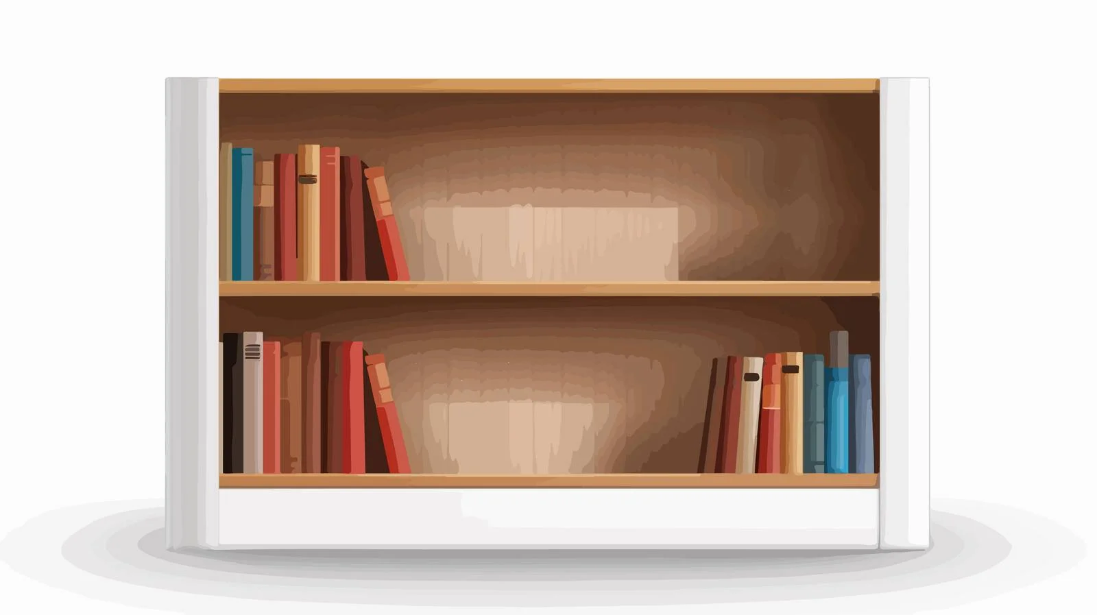 Book Cover on Bookshelf Design — free download from Dotvec