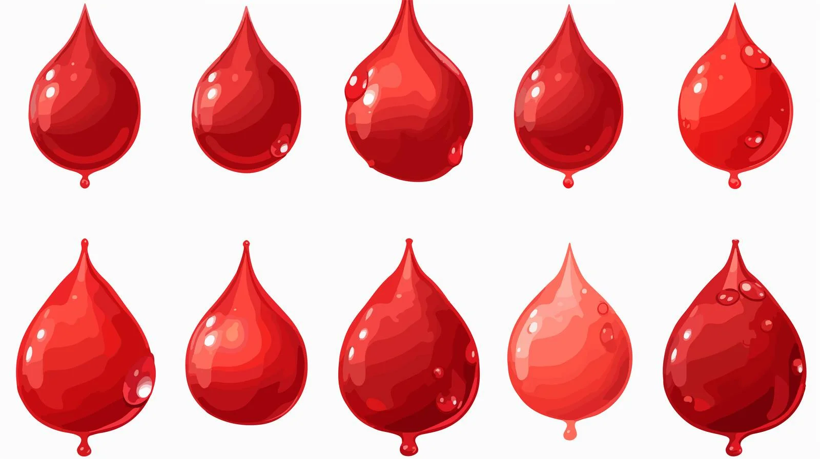 Spooky Halloween Blood Droplets — free download from Dotvec