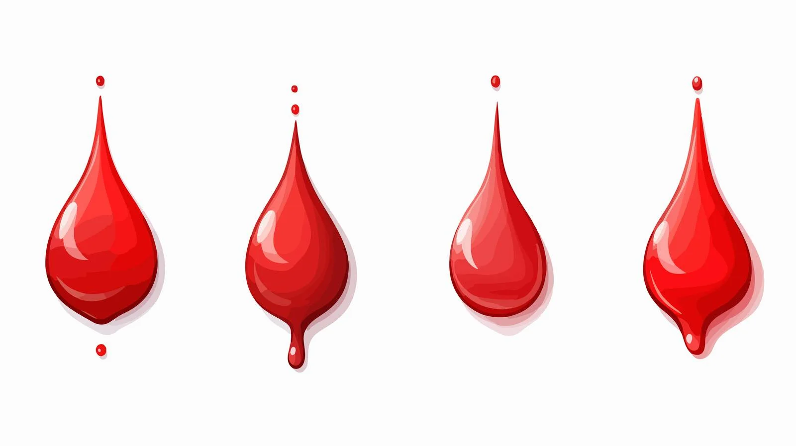 Spooky Halloween Blood Droplets — free download from Dotvec