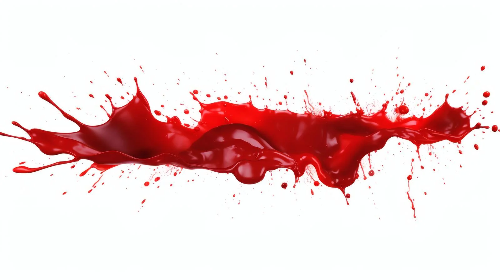 Detailed Blood Puddle on White Background — free download from Dotvec