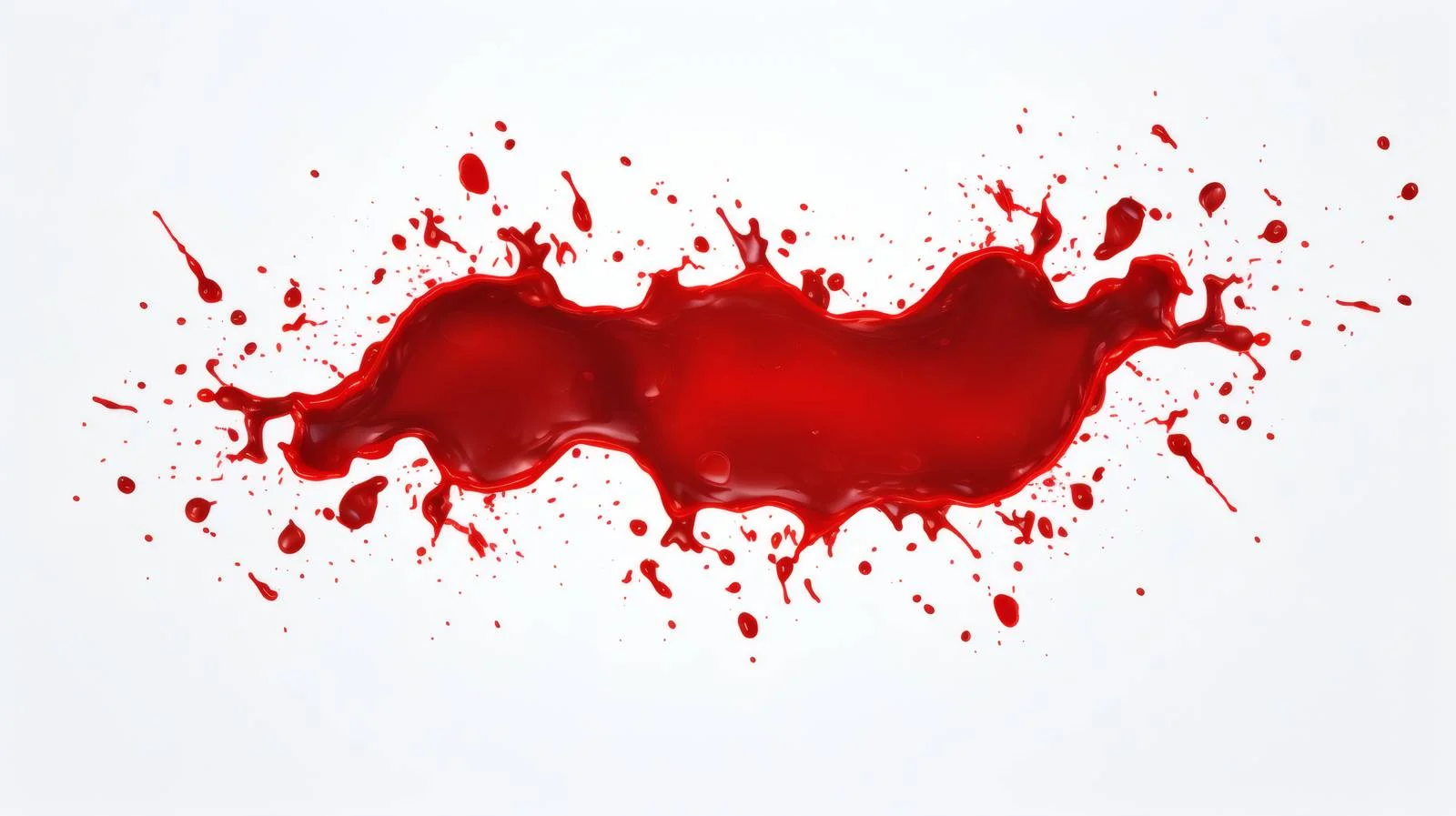 Blood Puddle on White Surface — free download from Dotvec