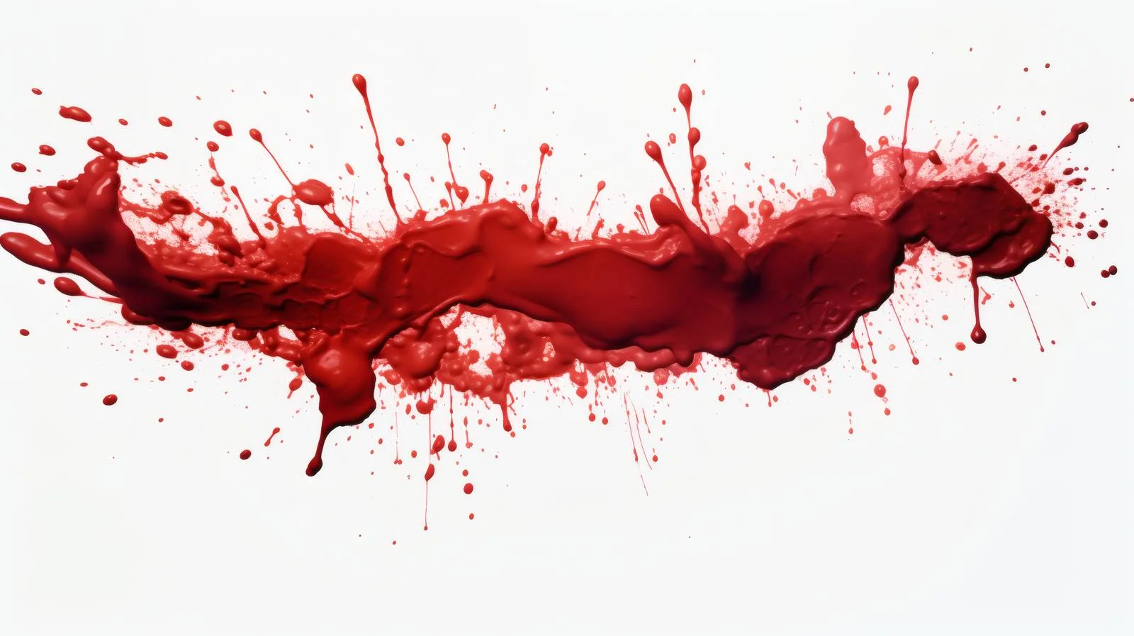 Blood Puddle on White Background — free download from Dotvec