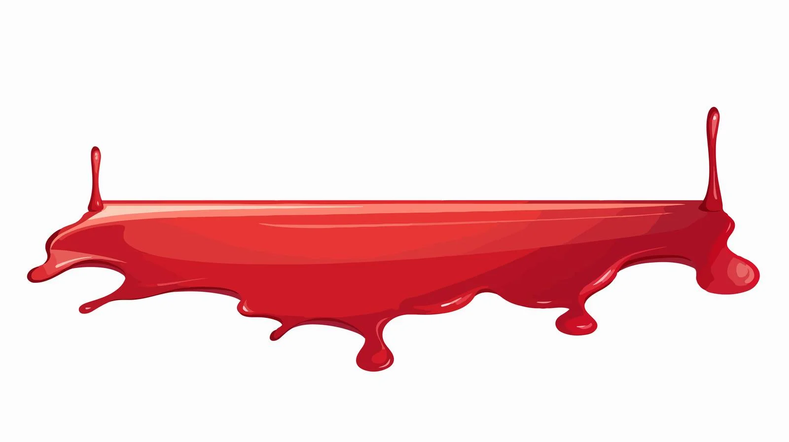 Dripping Red Blood Splatter — free download from Dotvec