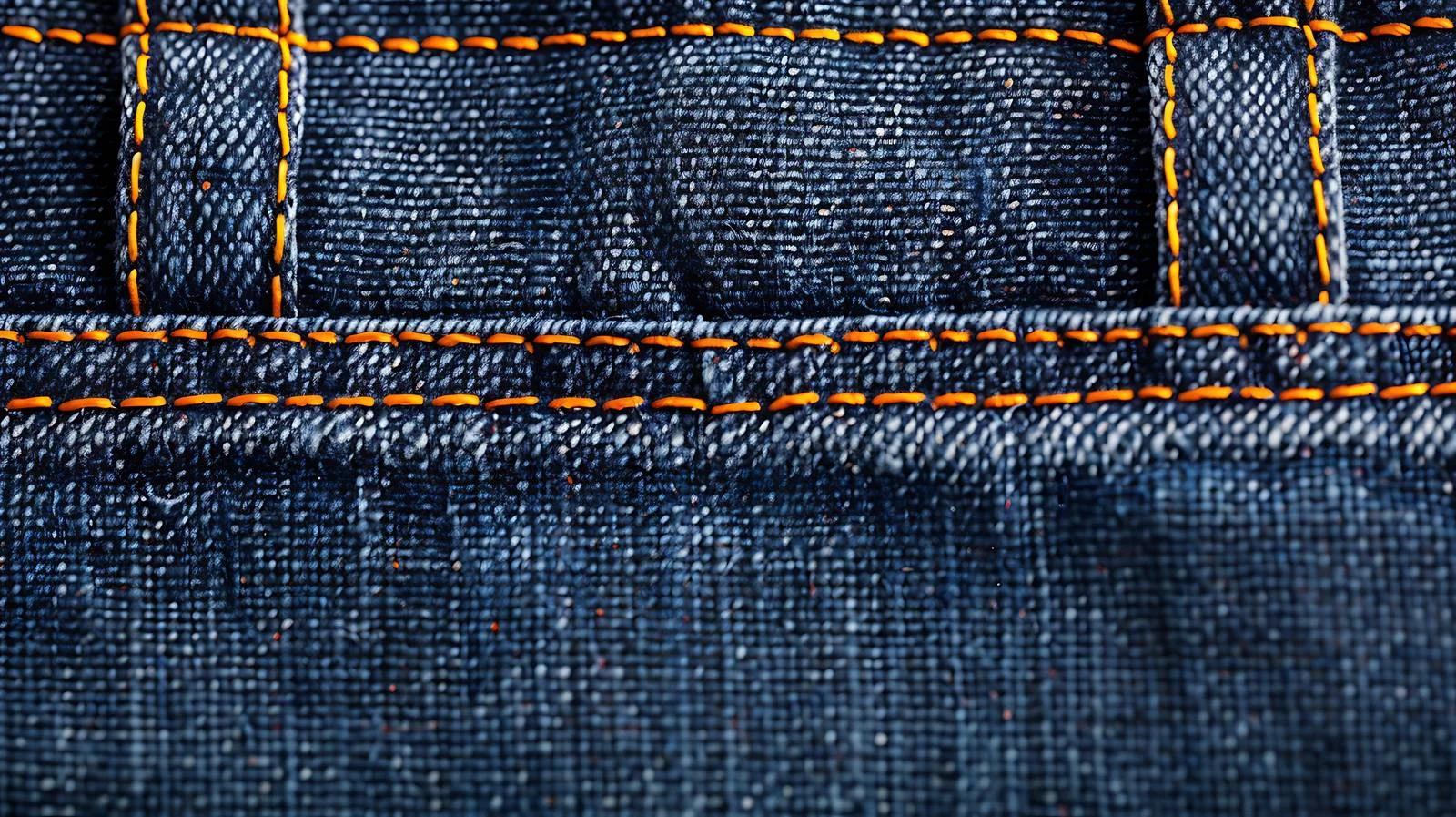 Classic Blue Denim Jeans Pocket Detail — free download from Dotvec