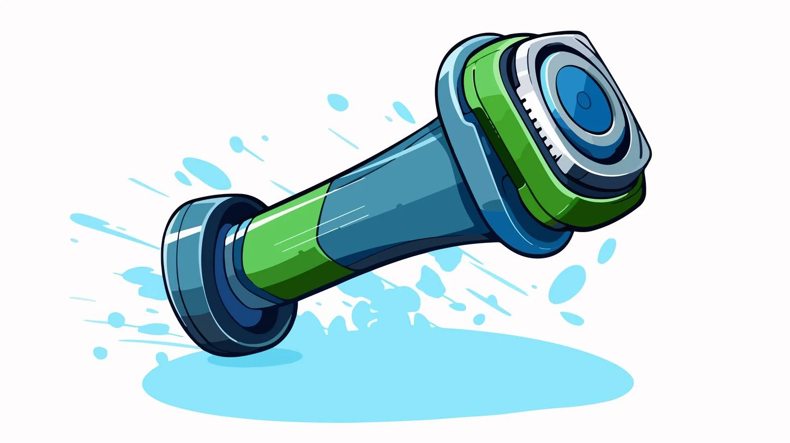 Electric Shaver with Foam - Vector — free download from Dotvec