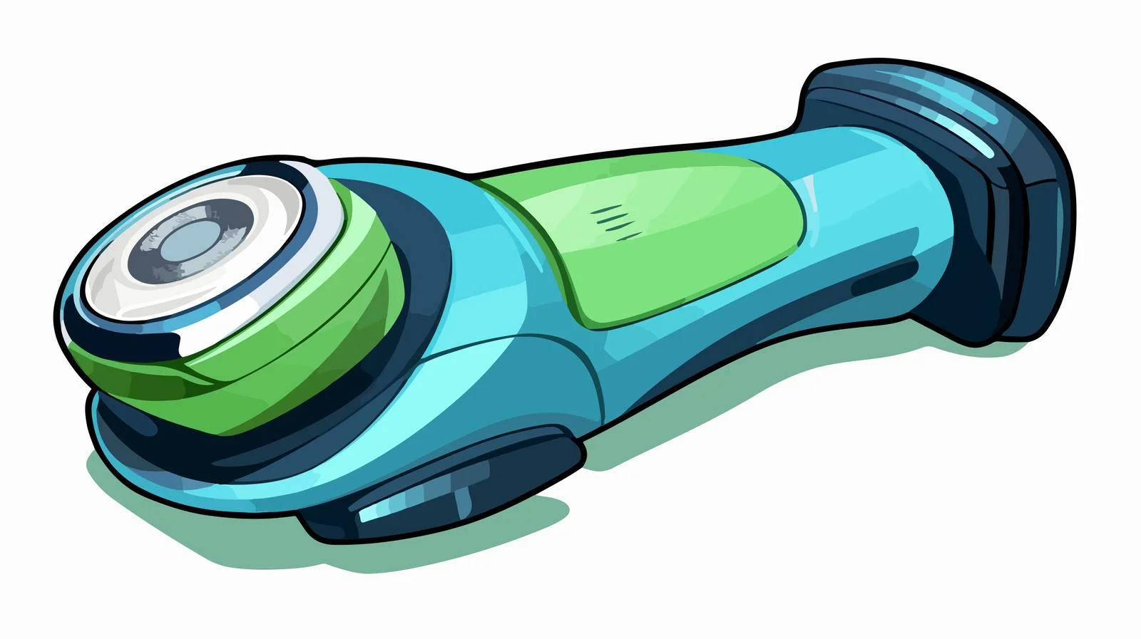 Electric Shaver with Foam - Vector — free download from Dotvec