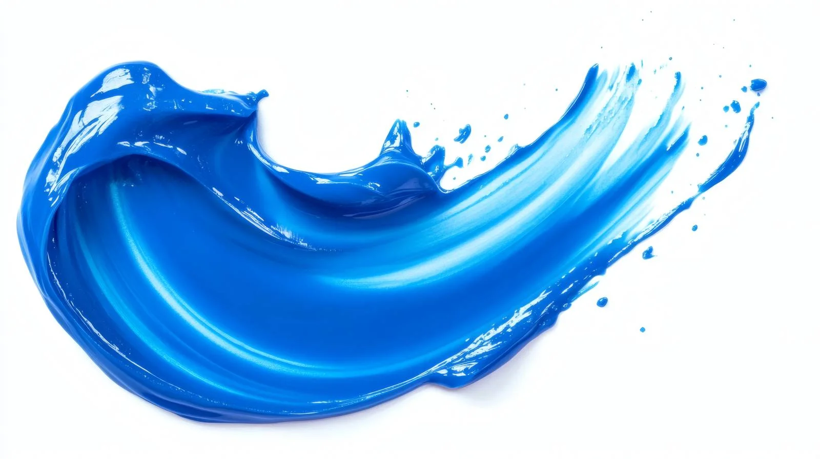 Blue Shampoo Gel on White Background — free download from Dotvec