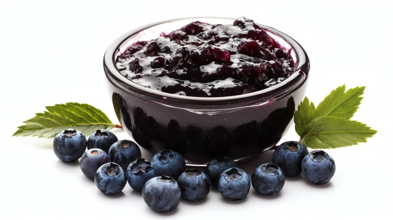 Blueberry Jam on White Background — free download from Dotvec