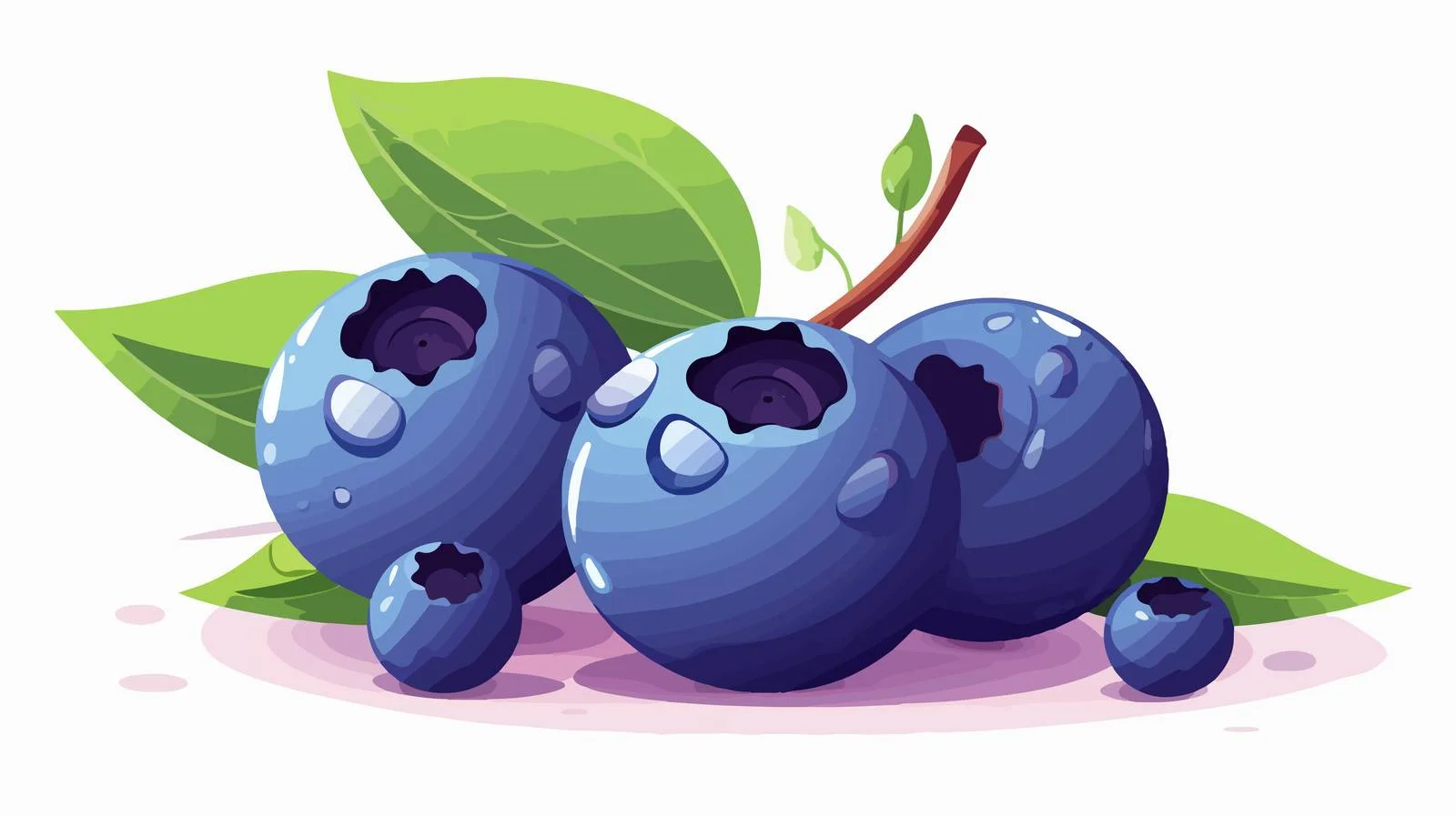 Blueberry Vector Illustration — free download from Dotvec