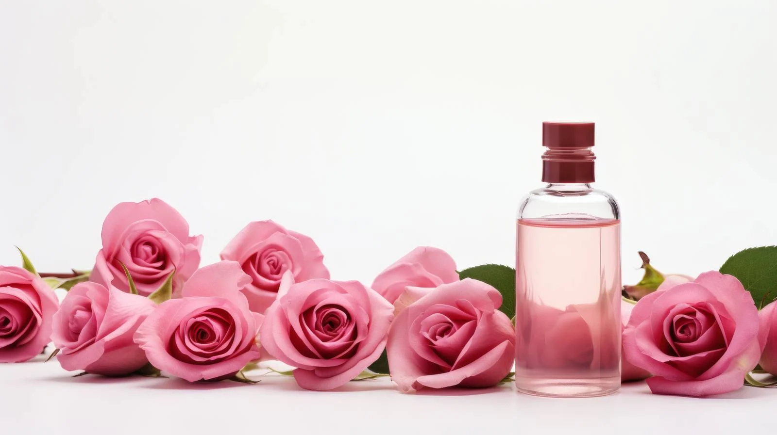 Luxurious Rose Oil and Fresh Rose Petals — free download from Dotvec