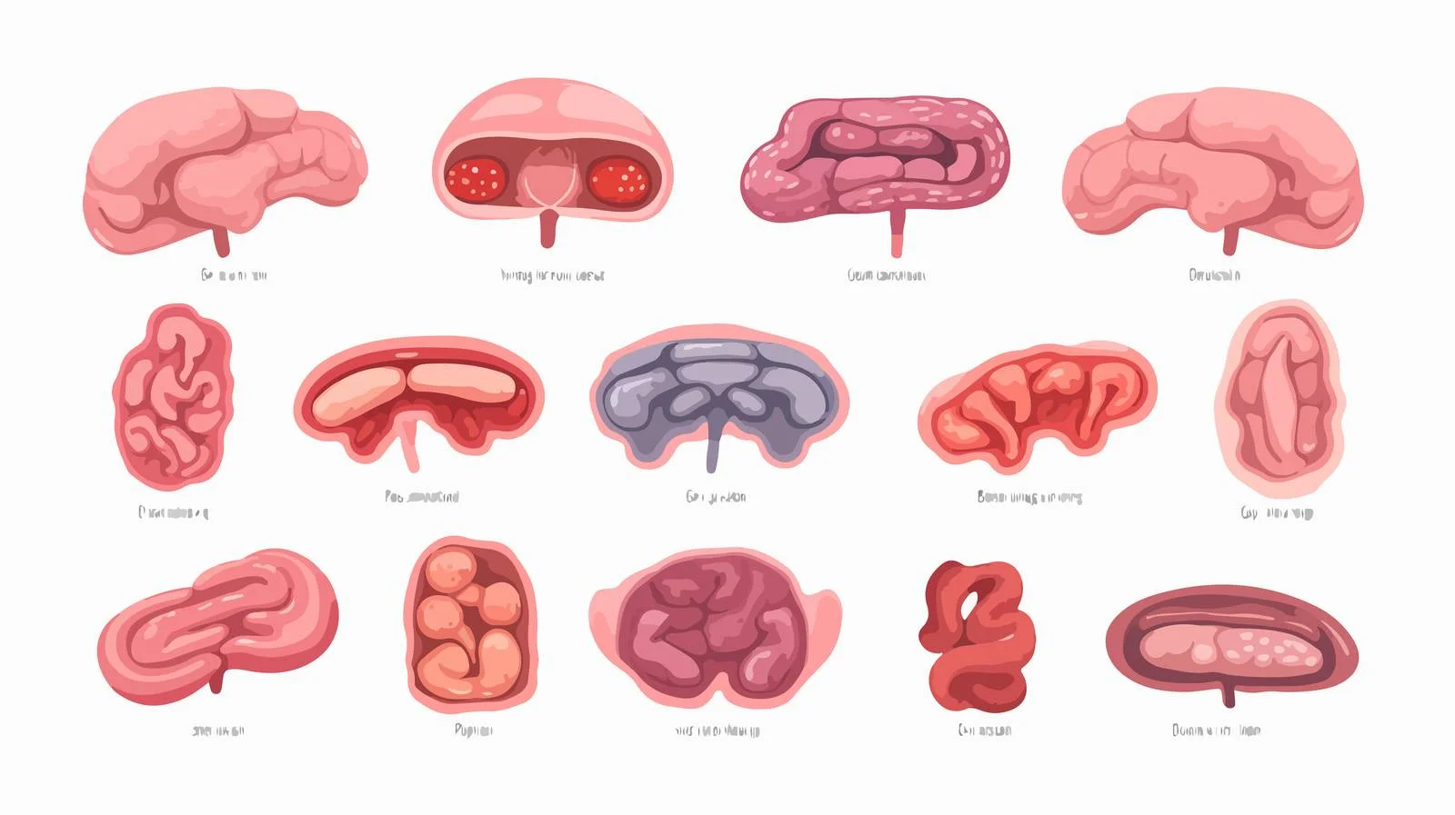 Intestine Function Study Illustration — free download from Dotvec