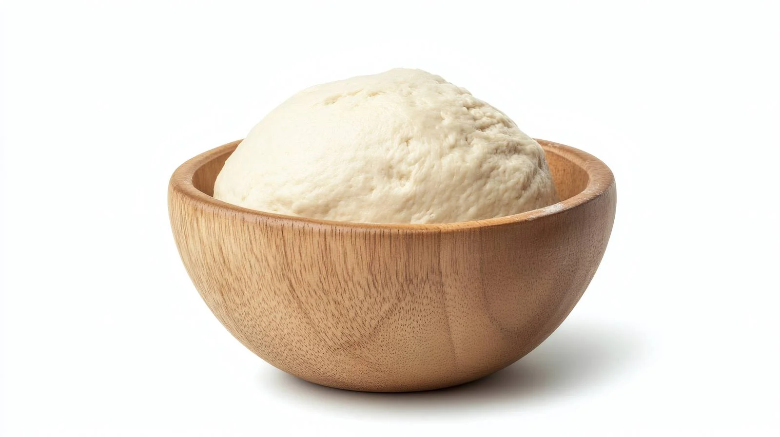 Fresh Dough in Isolated White Bowl — free download from Dotvec