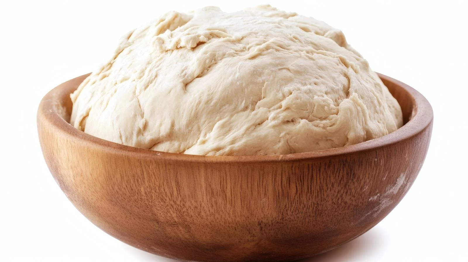 Fresh Dough for Baking on White Background — free download from Dotvec